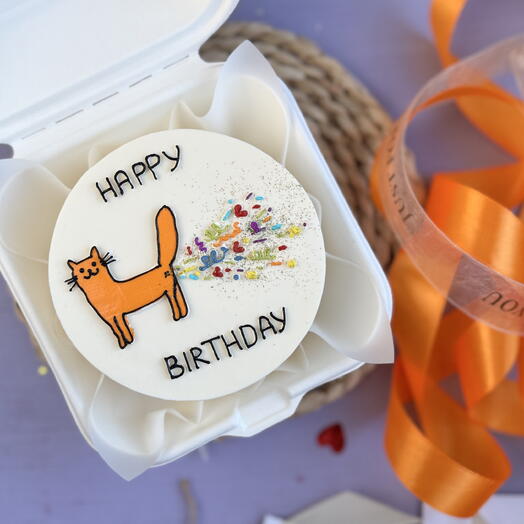 Бенто торт happy birthday с днем рождения подруге другу