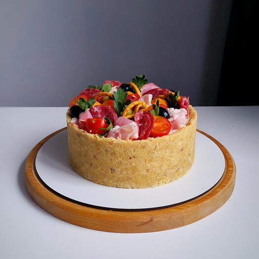 Чизкейк Куриный Жульен не сладкий закусочный