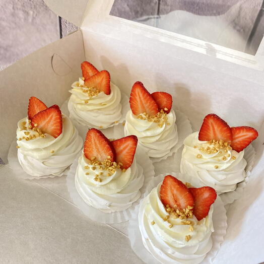 Pastel "Pavlova" 6 piezas