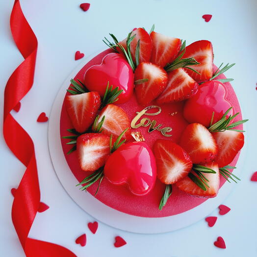 Муссовый торт "Love"