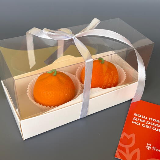 Pastel de mousse Mandarines