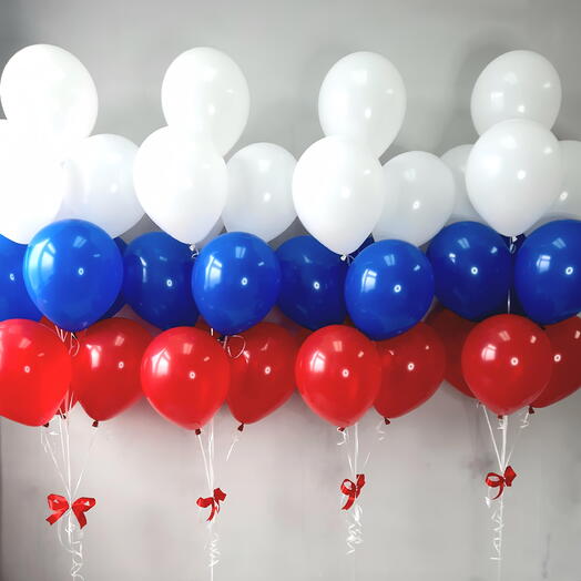 Фонтаны Триколор, 23 февраля, День России