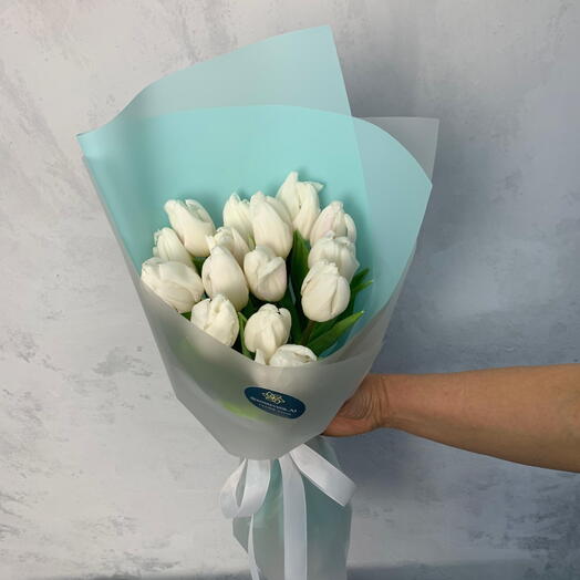 🤍 Букет 378 «Белая Легкость»