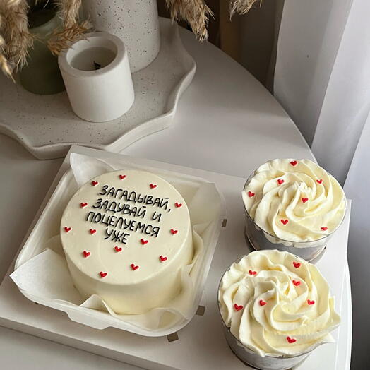 Подарочный набор Бенто - торт и трайфалы на подарок 🎁, день рождения