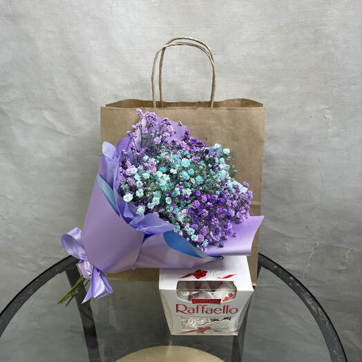 Сет Raffaello Cosmo бирюзово-сиреневый