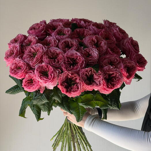 Букет из 51 розовой розы
