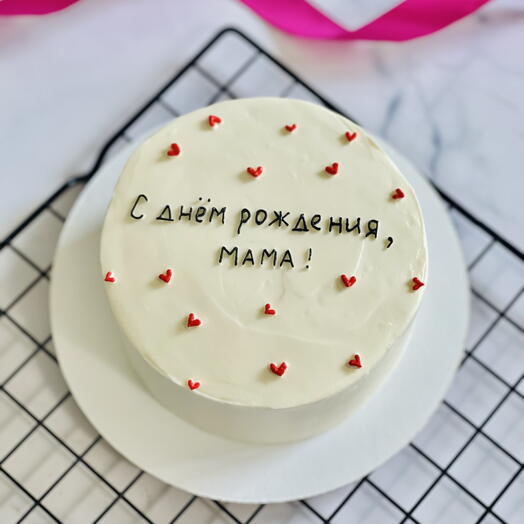 Бенто-торт для мамы «С днём рождения»