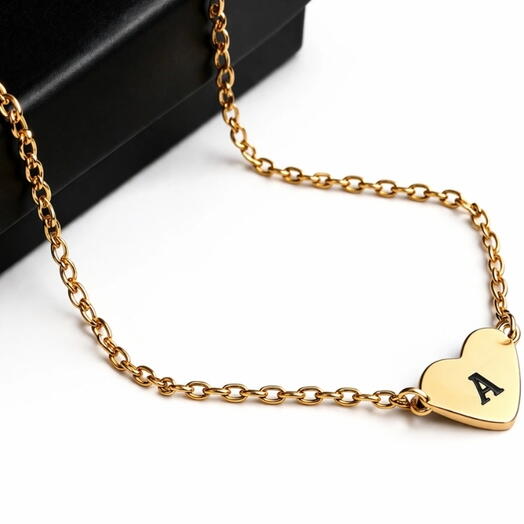 Колье Mi Corazon с инициалом