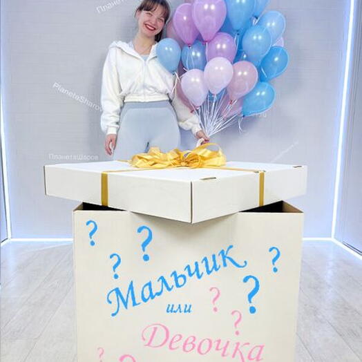 Коробка для определение пола ребенка