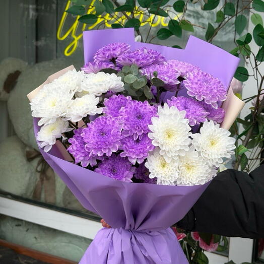 Букет 💜 микс