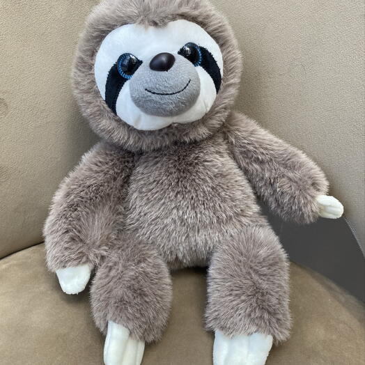 игрушка коричневый ленивец