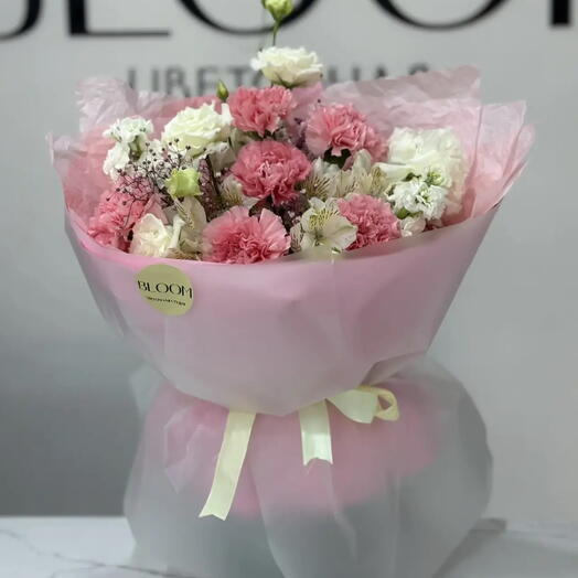 🌸Нежный букет в розовом оттенке