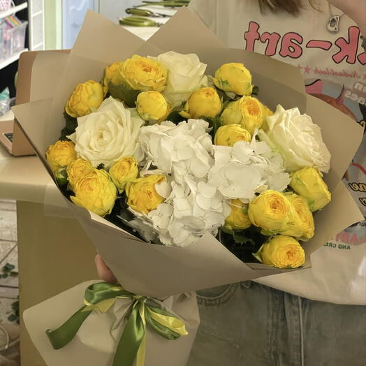 Букет «Первый луч»💛