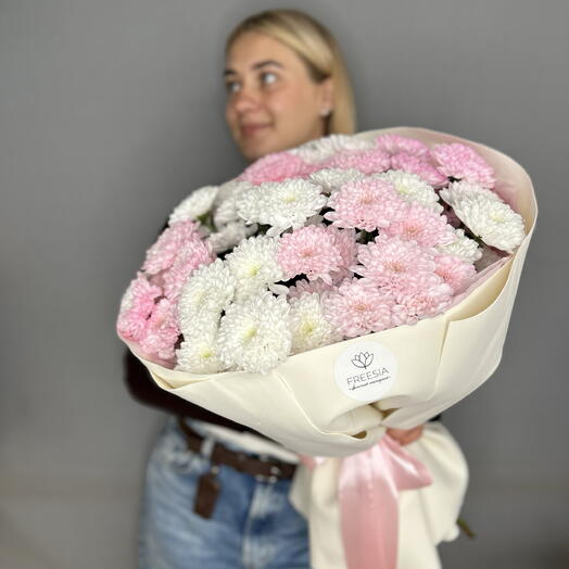 Букет « Розовый фламинго»💗