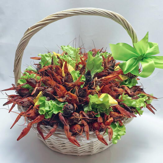 Корзина с раками