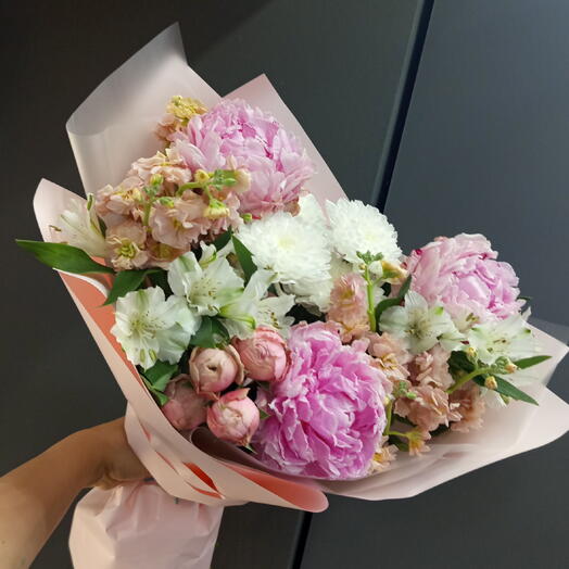 Букет Розовый сад 💐🩷