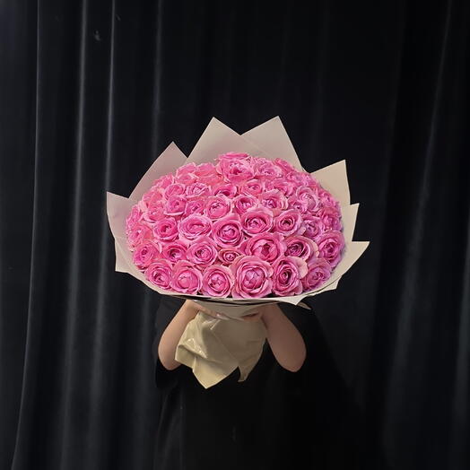 Букет 51 нежной розы💕