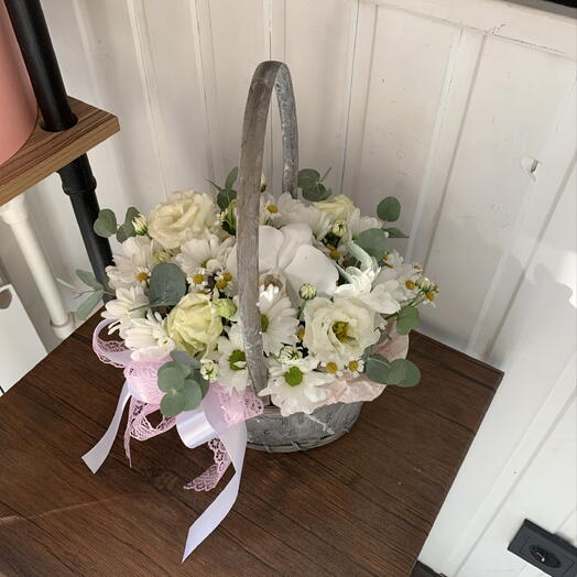 Цветочная корзина 💐