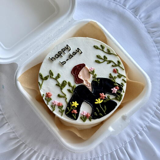 Бенто торт для девушки «happy b-day
