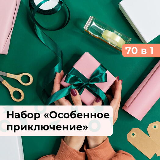 70 в 1 Особенное приключение. Подарочный набор впечатлений