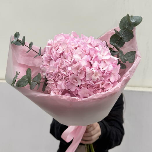 Гортензия с эвкалиптом 🌿