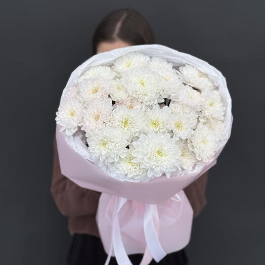 Букет из кустовых хризантем Алтай