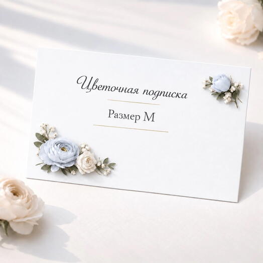 Цветочная подписка M