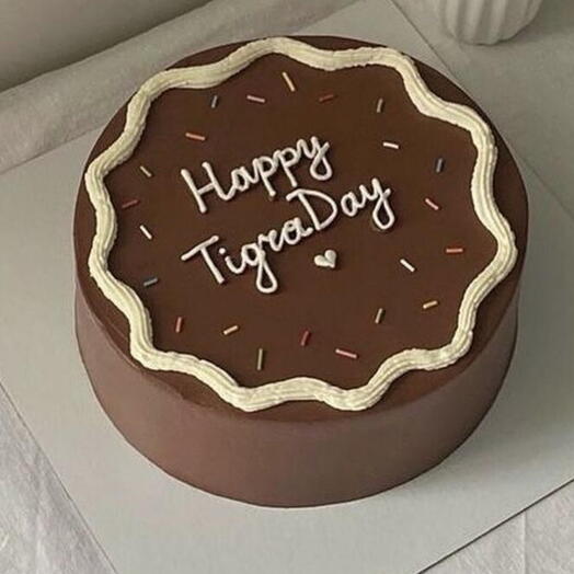 Бенто торт шоколад кофе