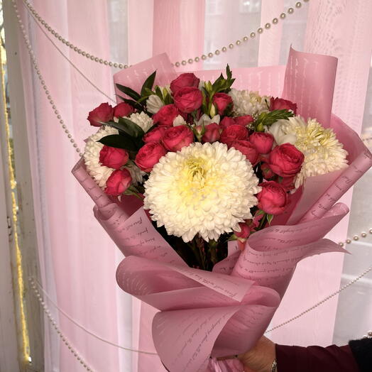 Розовый зефир