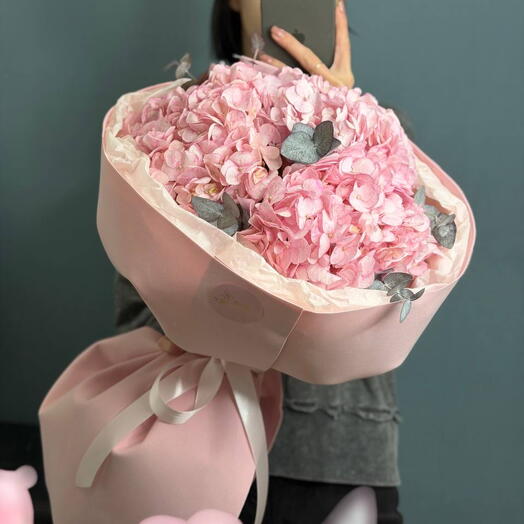 Монобукет из гортензий🌸