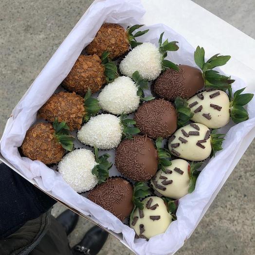 FRESAS cubiertas con chocolate