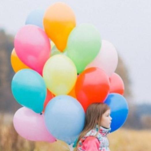 Multicolored balls 15 PCs