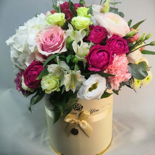 Flowers in a box