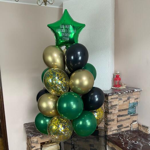 Birthday balloons, 21 pcs