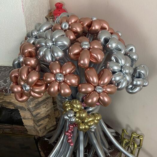 Букет из ромашек , 51 шт