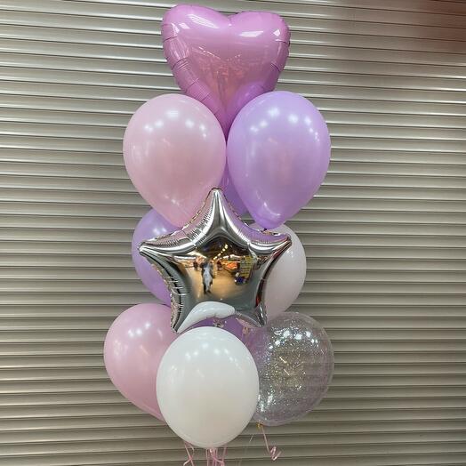 Balls - a set of 11 pieces
