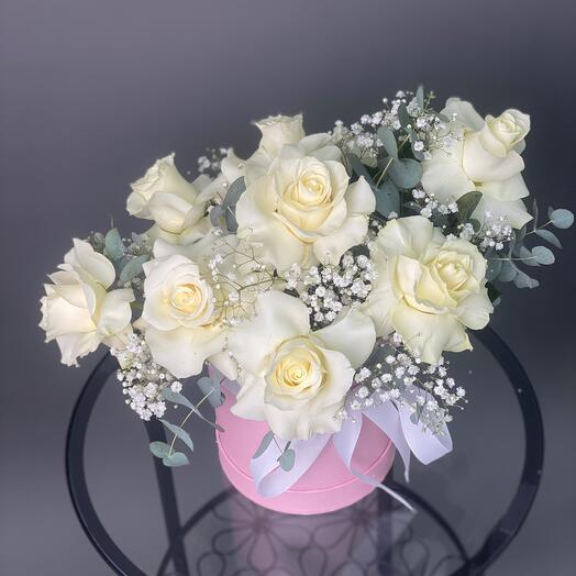 Цветы в коробке