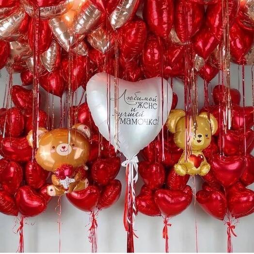 Набор сердец для любимой