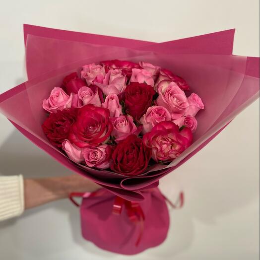 Ramo de rosas 23 piezas