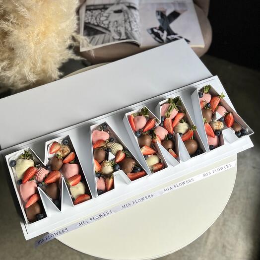 Клубника в шоколаде маме