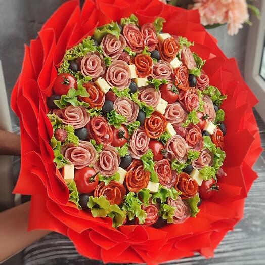 Колбасные розы 33