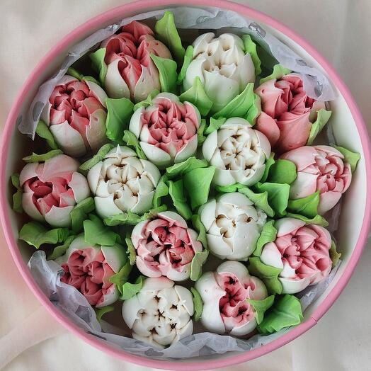Tulipanes de malvavisco