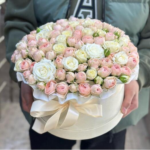 Цветы в коробке