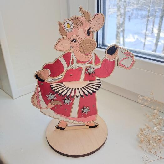 Салфетница коровка