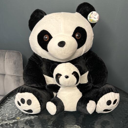 Панда с детенышем 🐼
