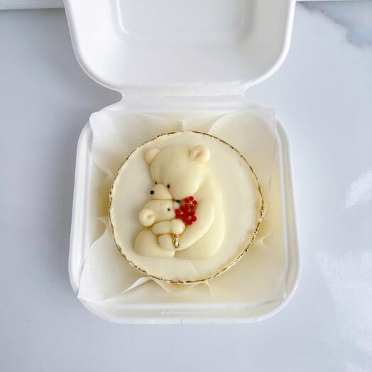 Бенто торт с мишками на день рождения, на подарок