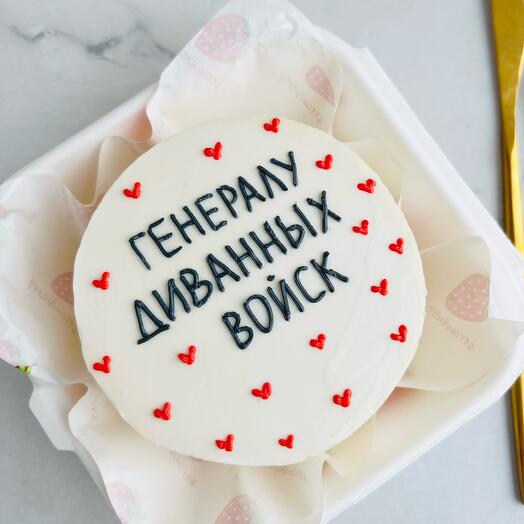 Бенто торт  папе , мужу , парню, на 23 февраля