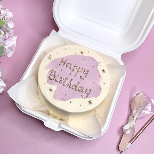 Бенто торт Happy Birthday, с днем рождения