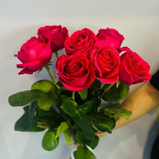 Bouquet of pink roses