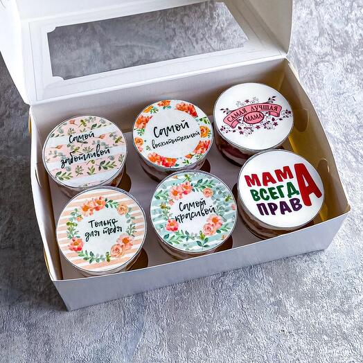 Трайфлы 6 шт любимой маме